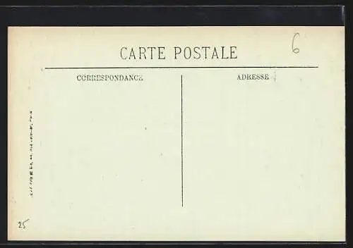 AK Alencon, Rue du Parc, Strassenpartie