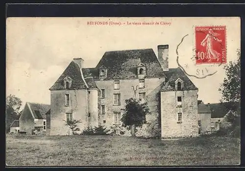 AK Belfonds /Orne, Le vieux manoir de Cléray