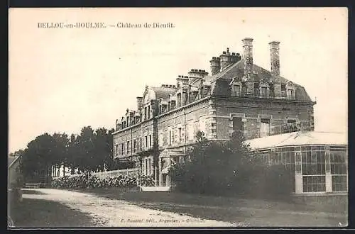 AK Bellou-en-Houlme, Chateau de Dieufit