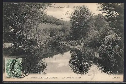 AK Bagnoles-de-l`Orne, Les Bords de la Vée