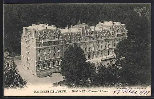 AK Bagnoles-de-l`Orne, Hôtel de l`Établissement Thermal