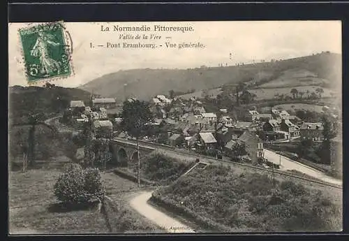 AK Pont Erambourg, Vue generale