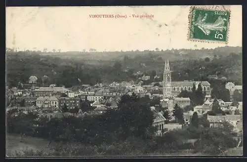 AK Vimoutiers /Orne, Vue générale