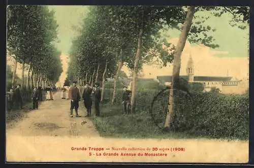 AK Grande Trappe, La Grande Avenue du Monastère