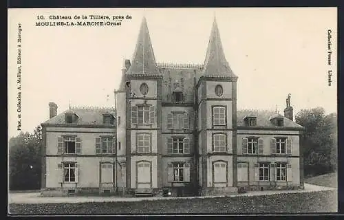 AK Moulins-la-Marche, château de la Tilliére