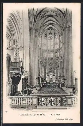 AK Sées, La Cathédrale, le Choeur