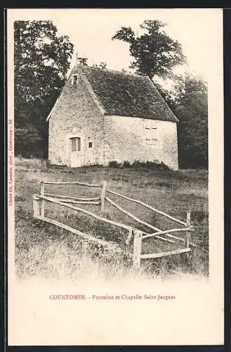 AK Courtomer, Fontaine et Chapelle Saint-Jacques