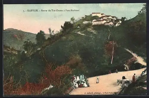 AK Kabylie, Route de Tizi-Ouzou à Fort National