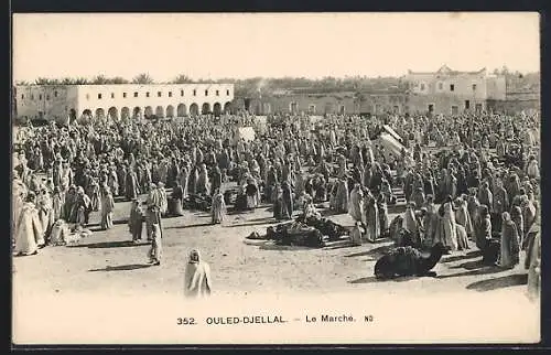 AK Ouled-Djellal, Le Marché