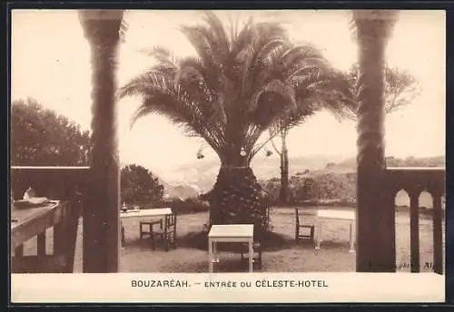 AK Bouzaréah, Entrée du Céleste-Hotel
