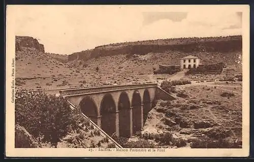 AK Saida, Maison Forestière et le Pont