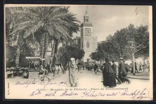 AK Alger, Mosquée de la Pecherie, Place du Gouvernement