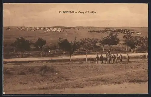 AK Bedeau, Camp d`Artillerie
