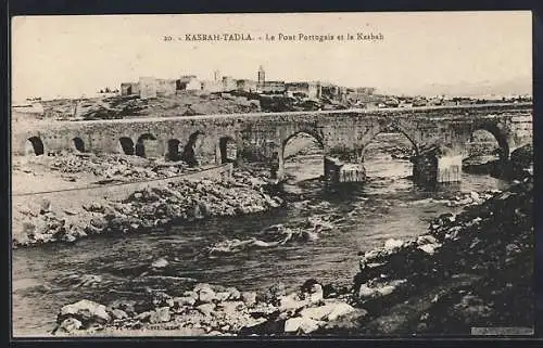 AK Kasbah-Tadla, Le Pont Portugais et la Kasbah
