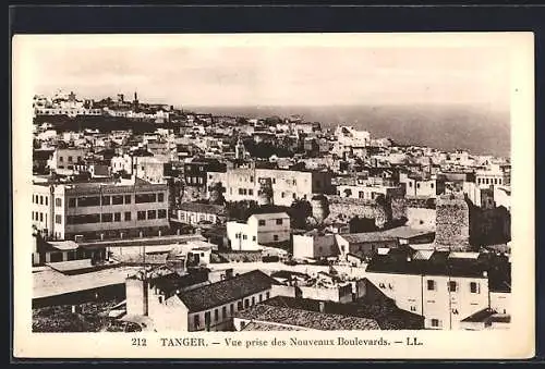 AK Tanger, Vue prise des Nouveaux Boulevards