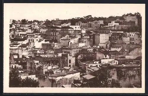 AK Tanger, Vue prise du haut d`un Minaret