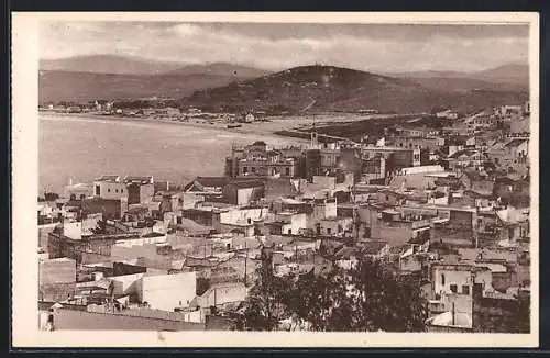 AK Tanger, Vue prise du Haut d`un Minaret