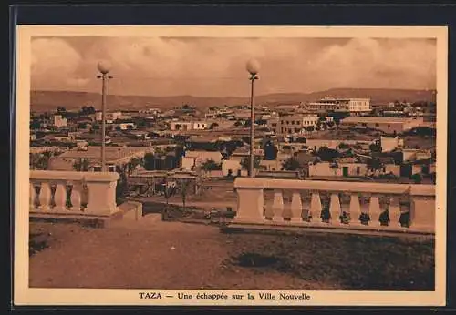 AK Taza, Une échappée sur la Ville Nouvelle