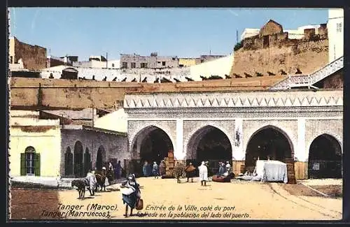 AK Tanger, Entrée de la Ville, coté du port