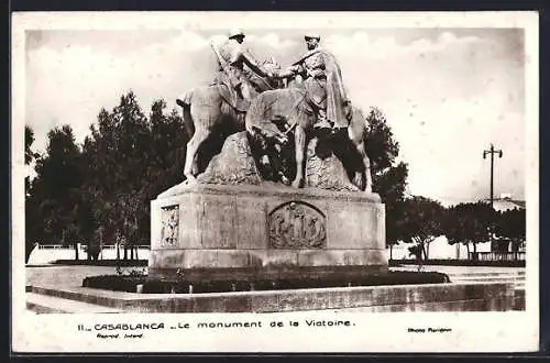 AK Casablanca, Le monument de la Victoire