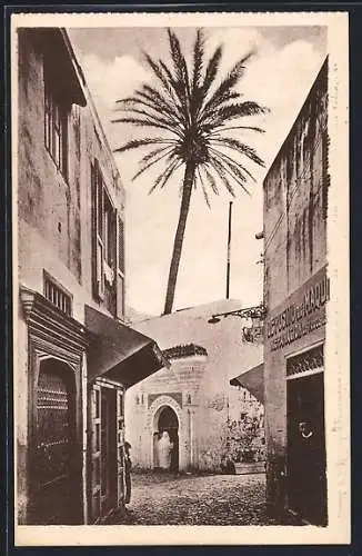 AK Tanger, Une Rue du Quartier Arabe