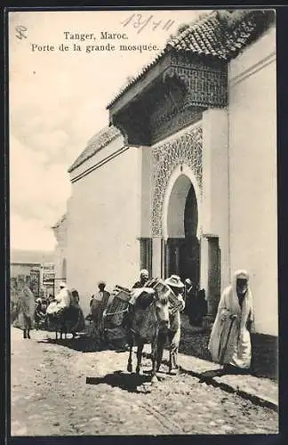 AK Tanger, Porte de la grande mosquee