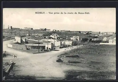 AK Midelt, Vue prise de la route de Bona-Sidi