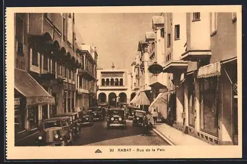 AK Rabat, Rue de la Paix