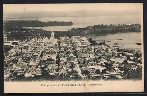 AK Fort-de-France, Vue générale