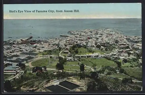 AK Panama City, Bird`s Eye View from Ancon Hill