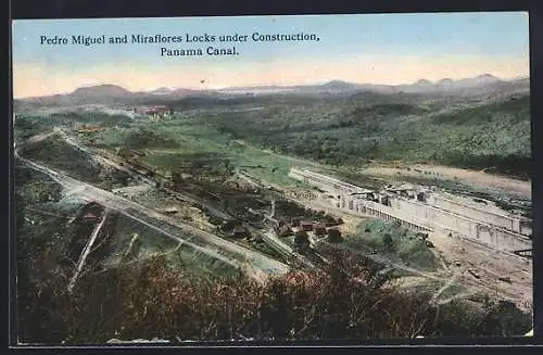 AK Pedro Miguel Locks /Panama Canal, Pedro Miguel and Miraflores Locks under Construction