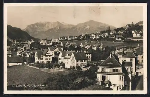 AK Chur, Lürlibad mit Bergpanorama