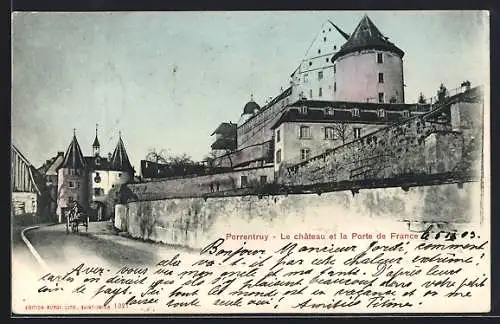 AK Porrentruy, Le château de la Porte de France