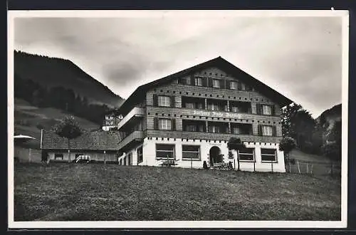 AK Flums, Kurhaus & Hotel Frohe Aussicht