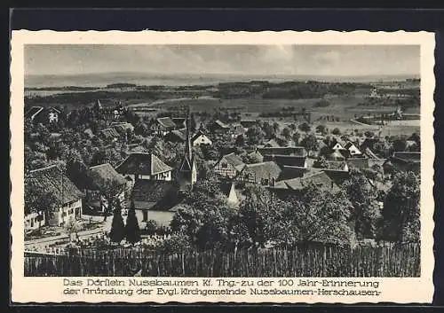 AK Nussbaumen / TG, Ortsansicht mit Kirche