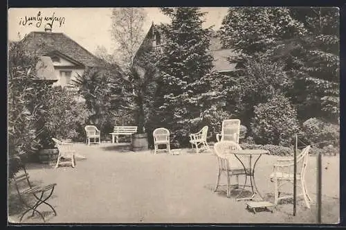 AK Ermatingen, Hotel und Pension Adler, Gartenecke