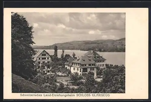 AK Steckborn, Schloss Glarisegg, Panoramablick