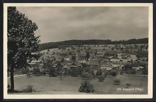 AK Lustdorf /Thg., Ortsansicht mit Umgebung