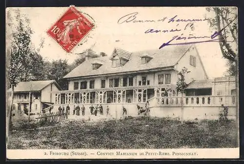 AK Fribourg, Convict Marianum de Petit-Rome, Pensionnat