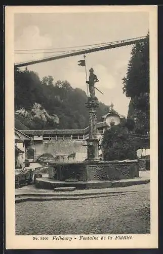 AK Fribourg, fontaine de la Fidélité