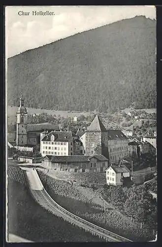 AK Chur, Restaurant Hofkeller mit Landstrasse