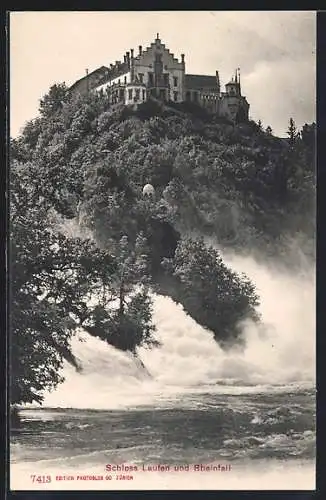 AK Laufen, Schloss und Rheinfall