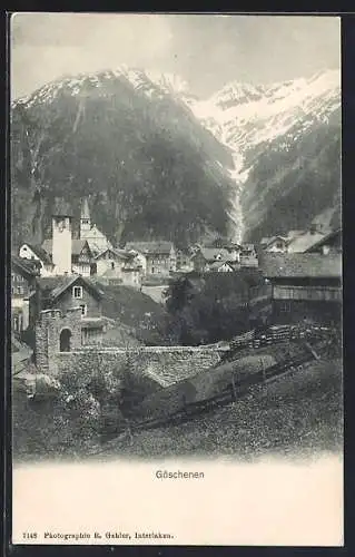 AK Göschenen, Ortspartie