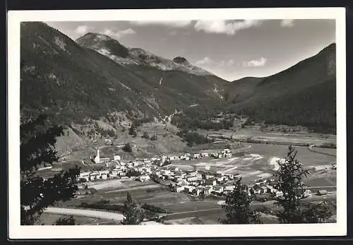 AK Zernez, Blick gegen den Ofenpass