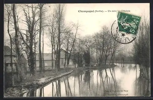 AK Champagné, Un coin de l`usine