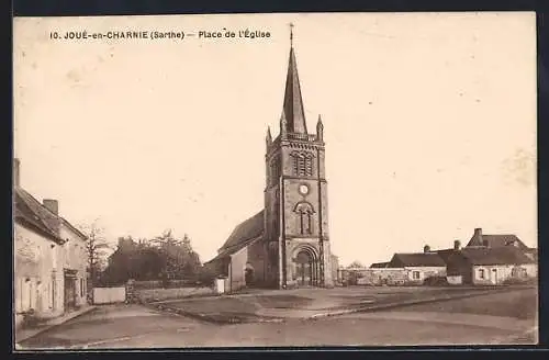 AK Joué-en-Charnie, Place de l`Église