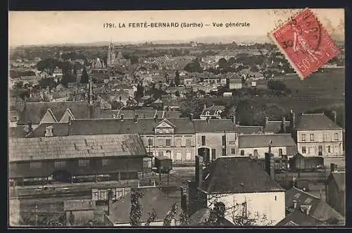 AK La Ferté-Bernard, Vue générale de la ville et des environs