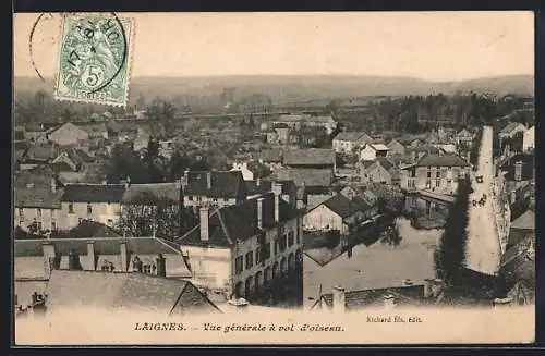 AK Laignes, Vue générale à vol d`oiseau