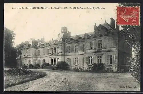 AK Courcemont, La Davière, Côté Est, M. le Comte de Mailly-Chalon