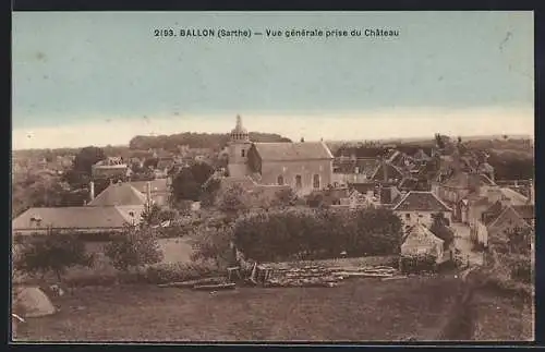 AK Ballon, Vue générale prise du Château